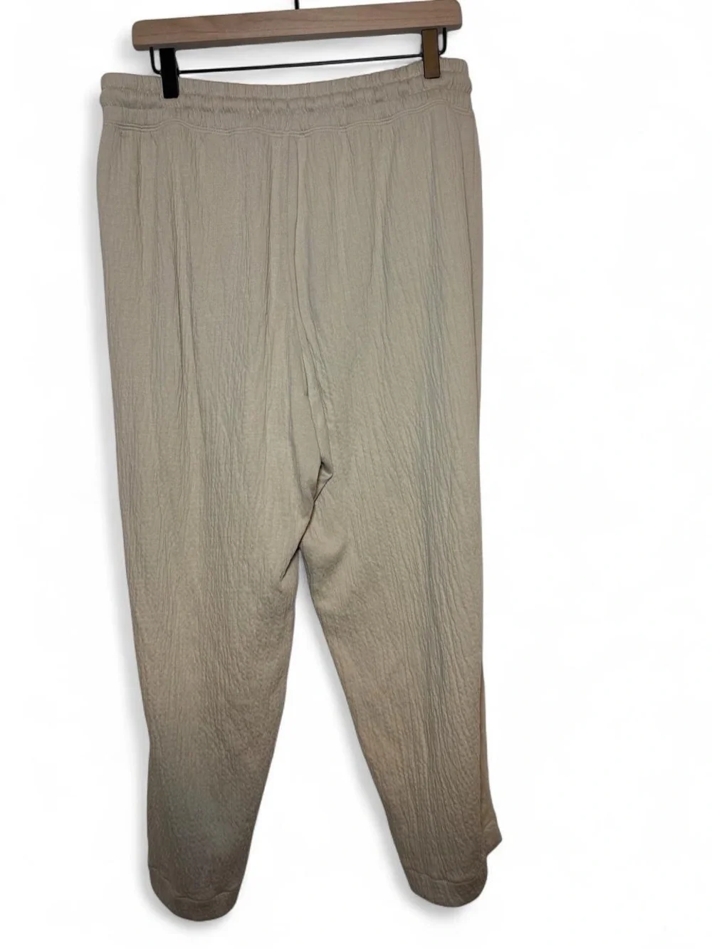 T by Talbots Cream Cotton Lounge Pants | M | EUC